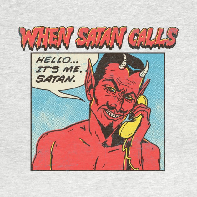 When Satan Calls by Hillary White Rabbit